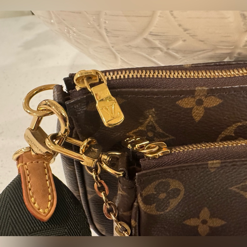 Louis vuitton multi pochette khaki - Picture 2 of 2